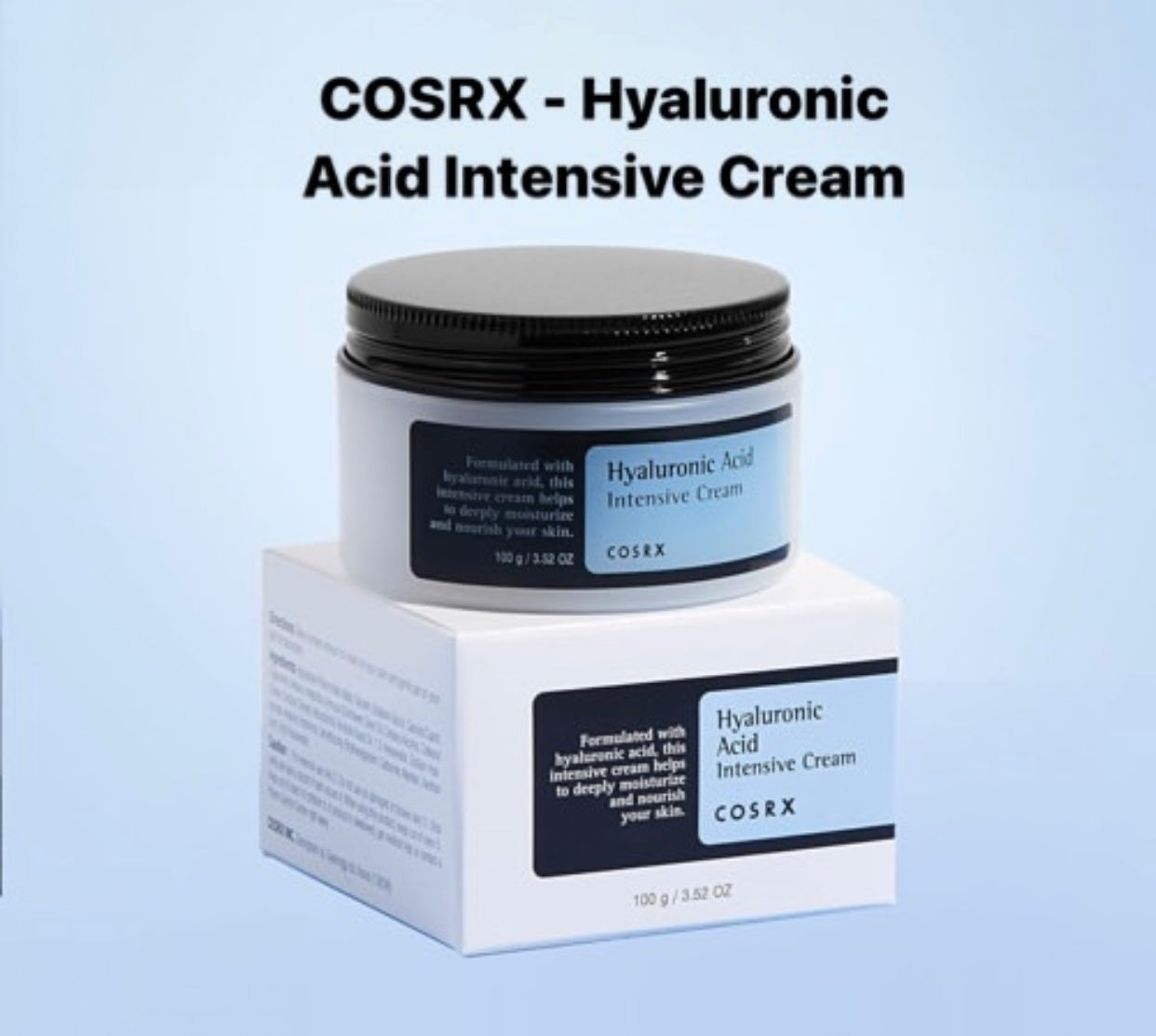 COSRX - Hyaluronic Acid Intensive Cream