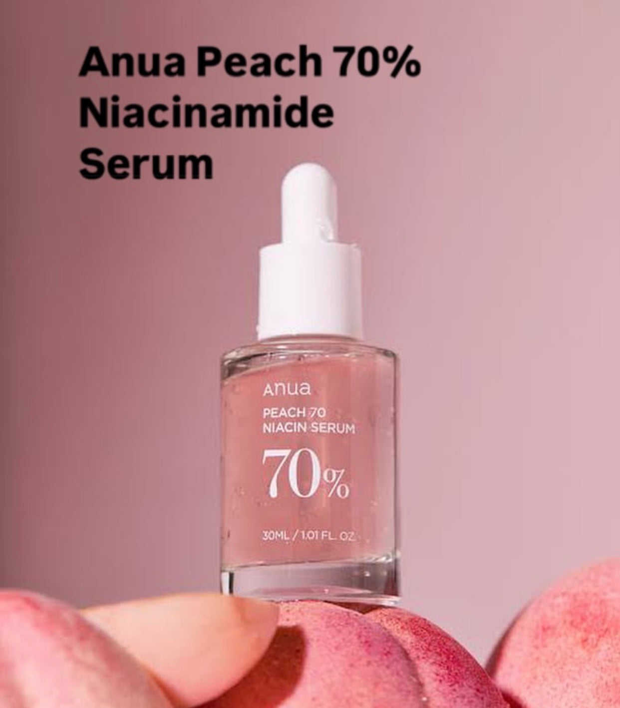 Anua Peach 70% Niacinamide Serum