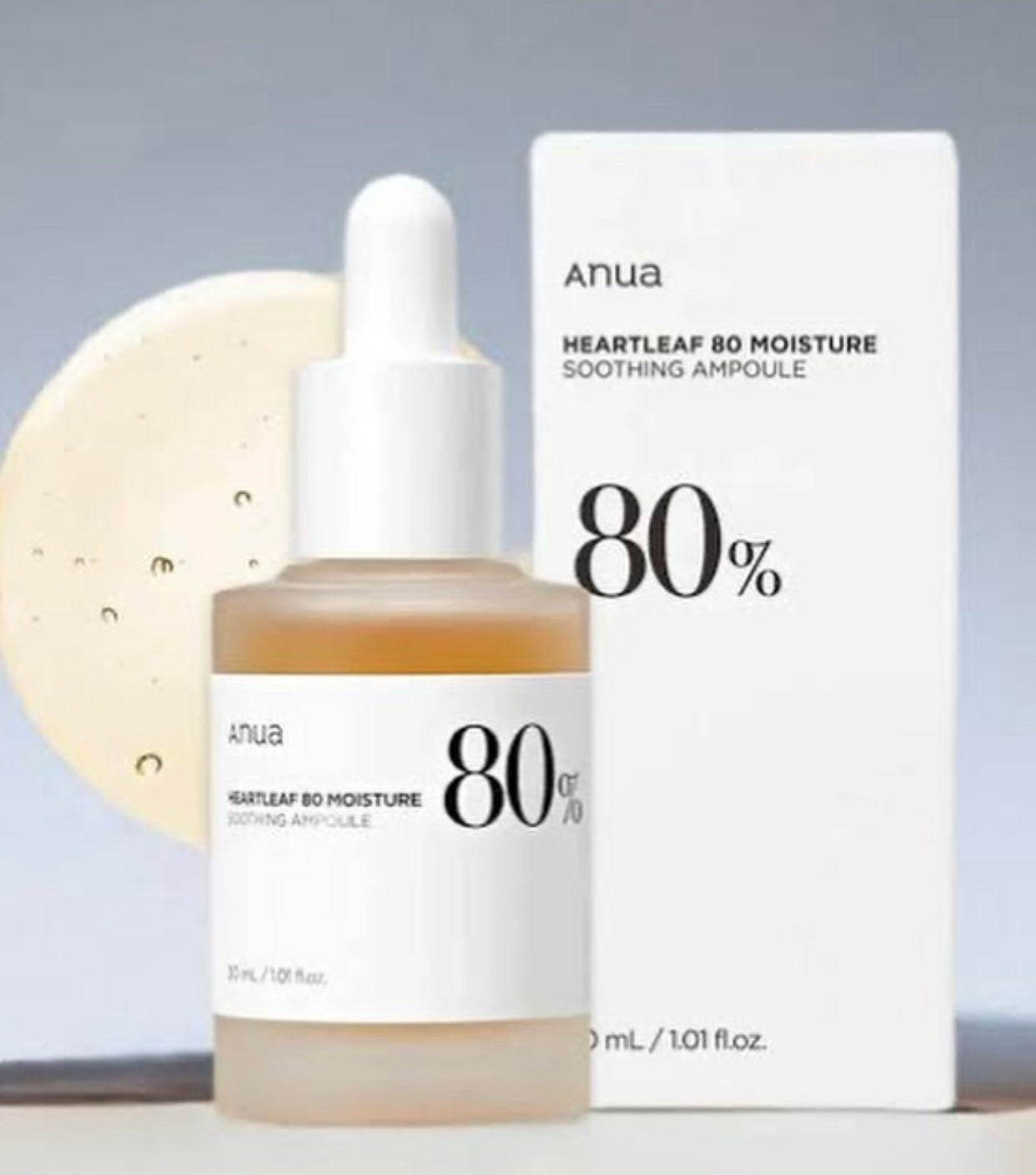 Anua HEARTLEAF 80% MOISTURE SOOTHING AMPOULE