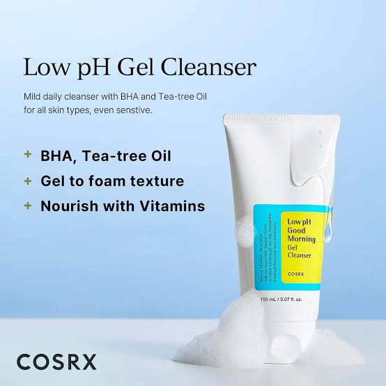 COSRX - Low PH Good Morning Gel Cleanser