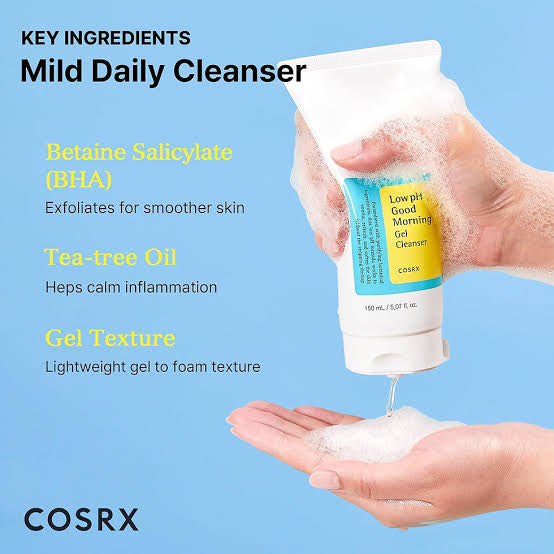 COSRX - Low PH Good Morning Gel Cleanser