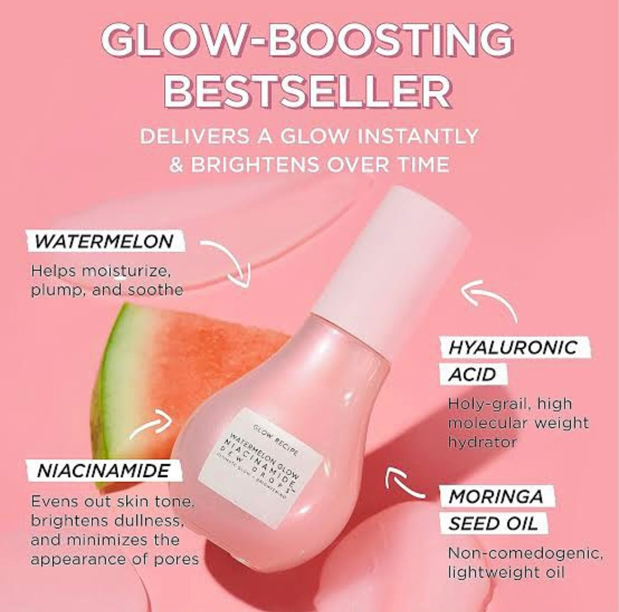 Glow Recipe Watermelon Glow Niacinamide Dew Drops 40ml