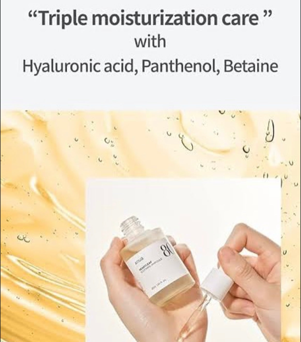 Anua HEARTLEAF 80% MOISTURE SOOTHING AMPOULE