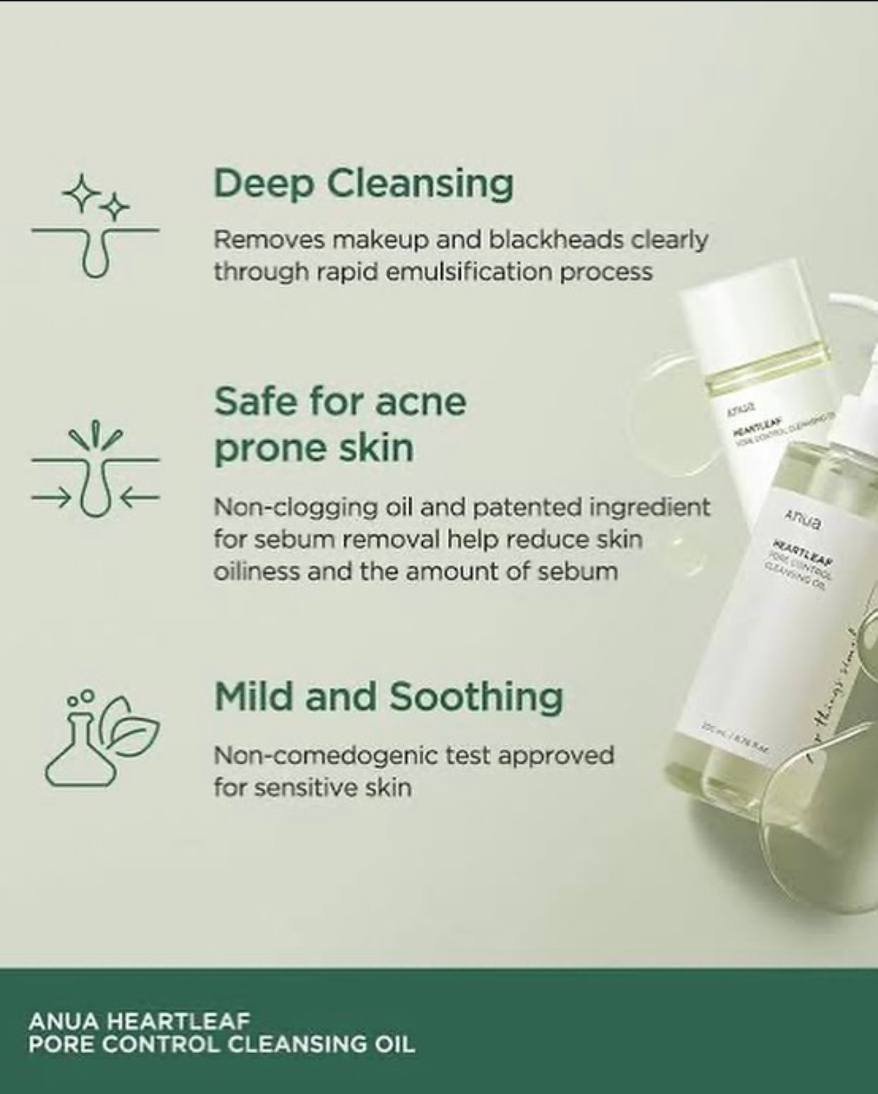 Anua Heartleaf Pore Control Cleansing Oil