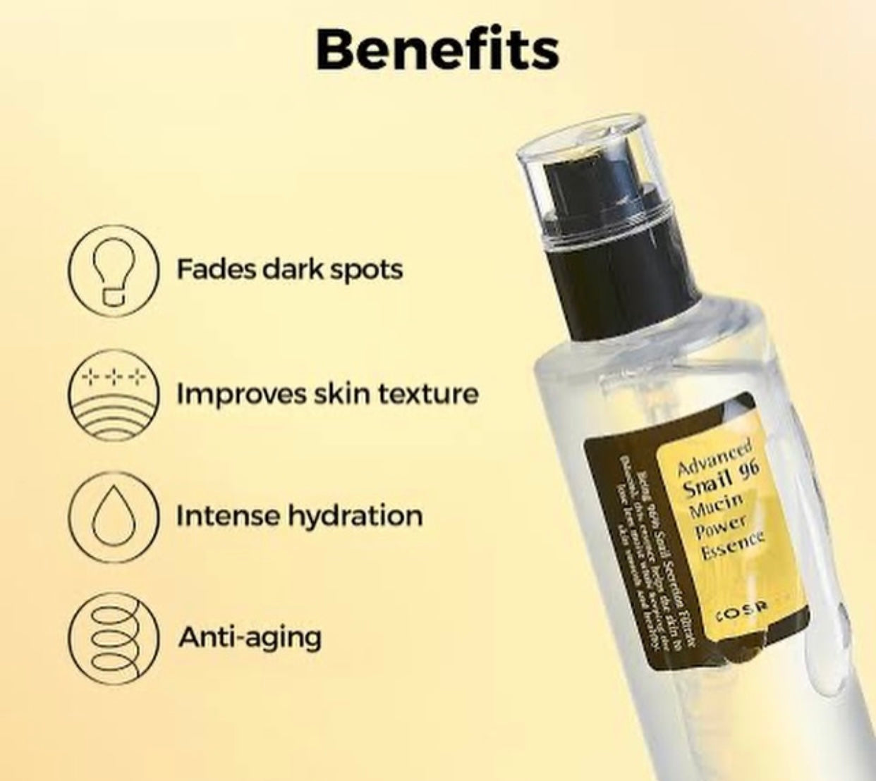 COSRX- Advanced Snail 96 Mucin Power Essence