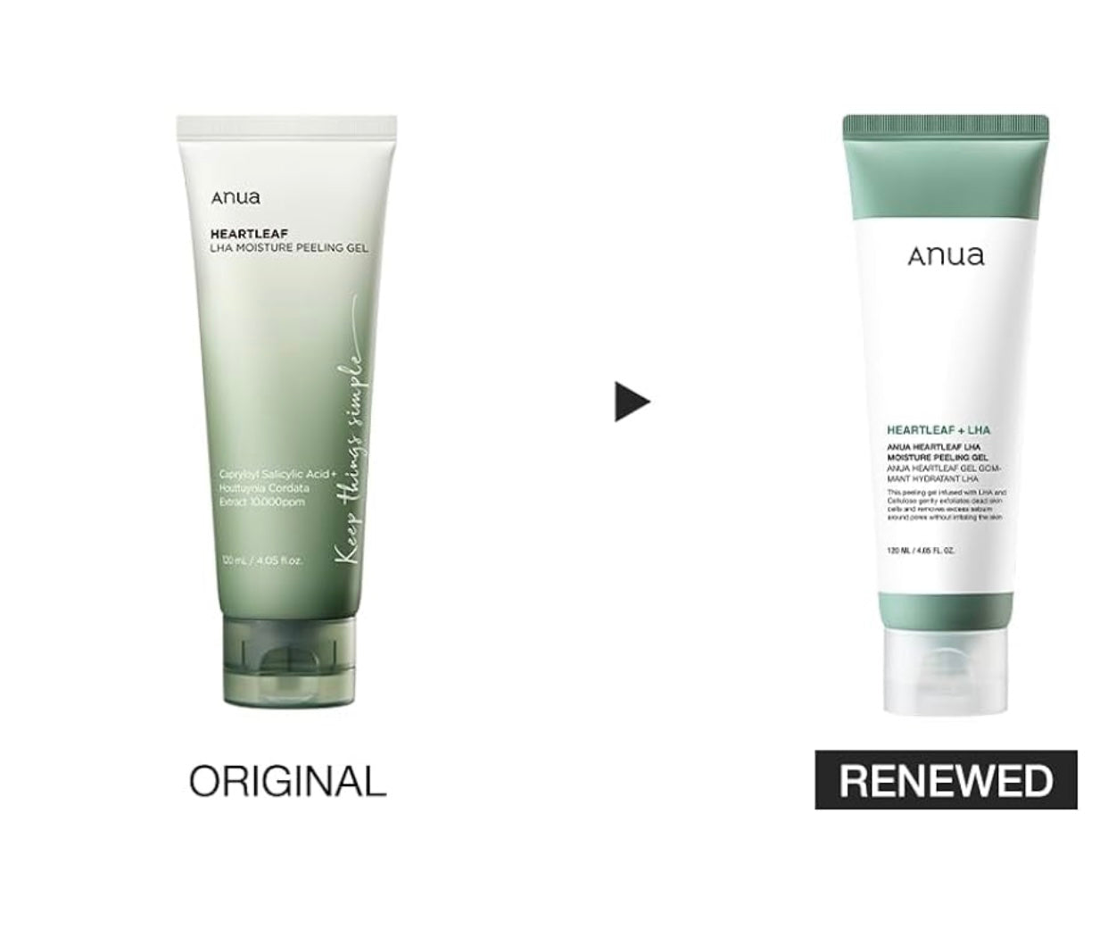 Anua Heartleaf LHA Moisture Peeling Gel 120ml