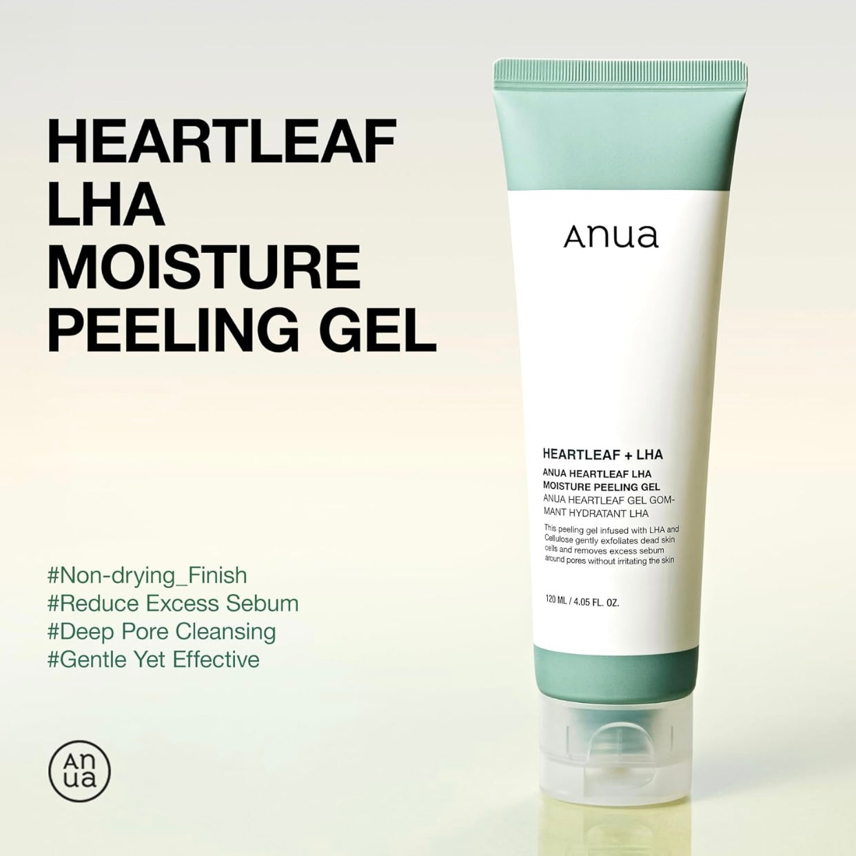 Anua Heartleaf LHA Moisture Peeling Gel 120ml