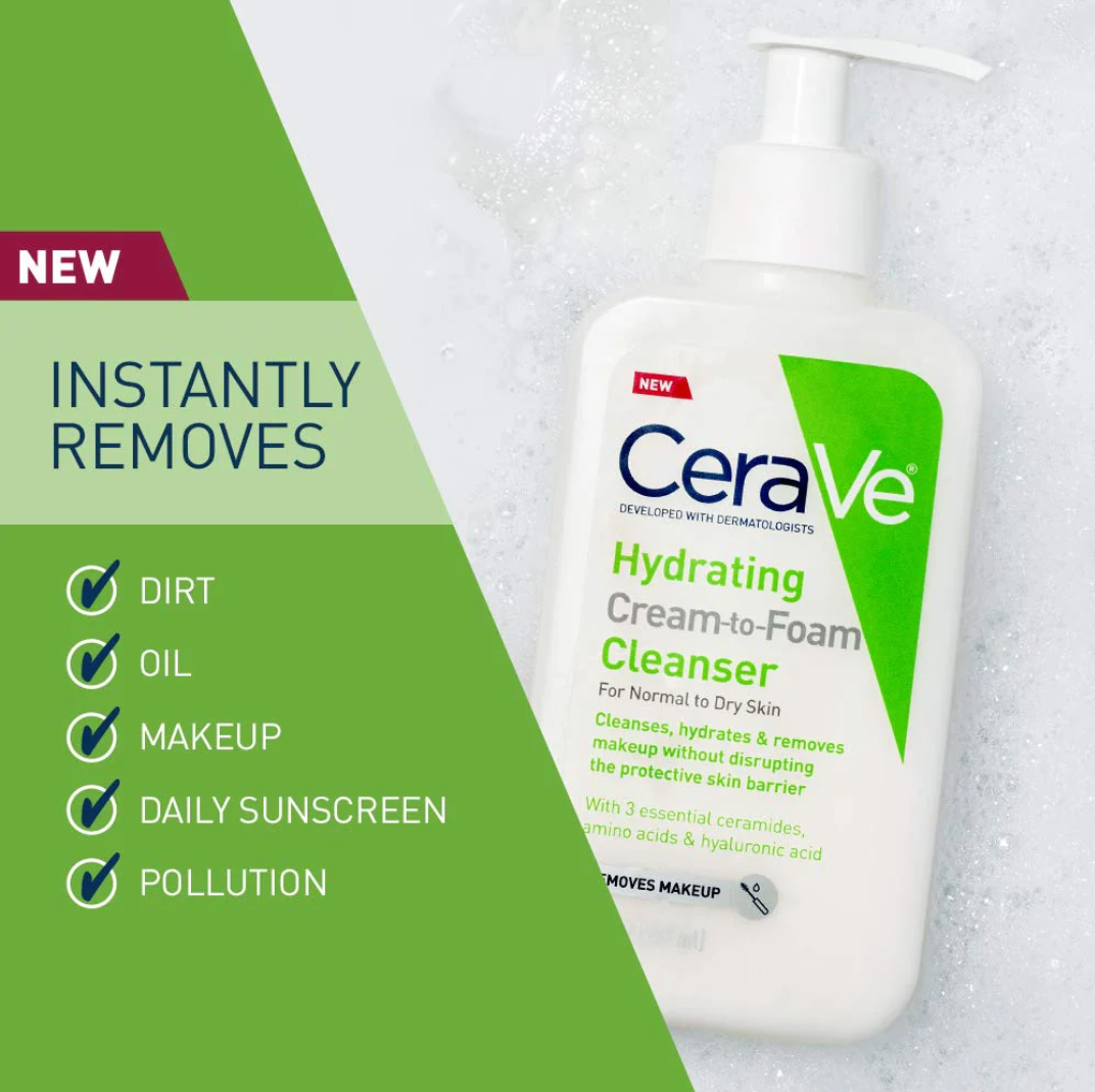 CeraVe Hydrating Facial Cleanser