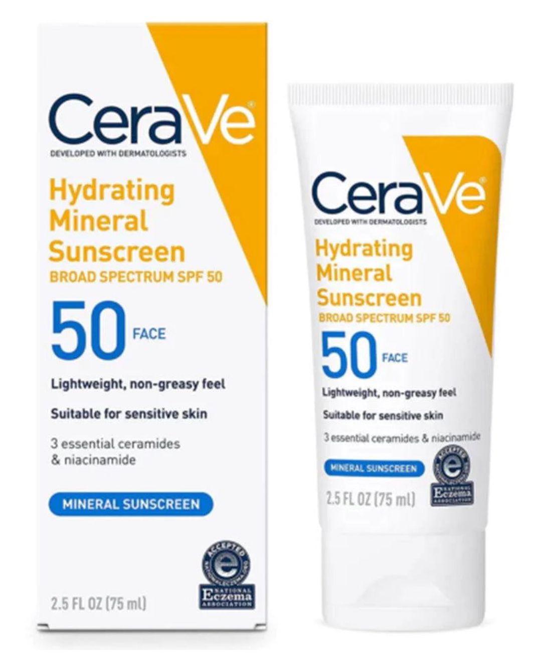 CeraVe Hydrating Mineral Sunscreen.